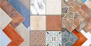 Different six main tile types